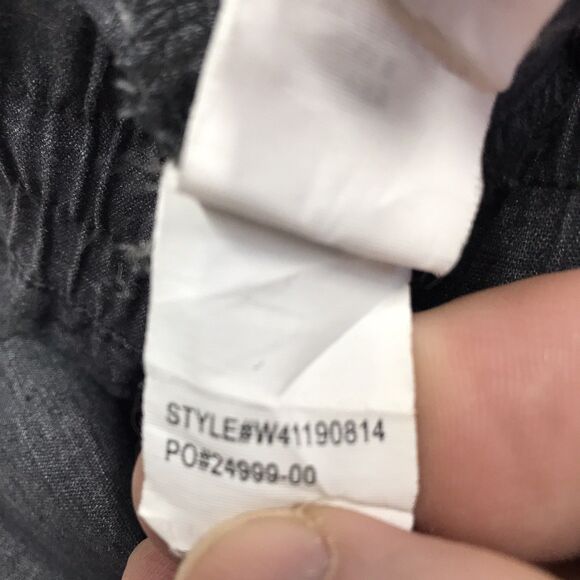 PRANA Mantra Hemp Jogger Women XS (30x26) Charcoal Gray Drawstring Elastic Cuff - Picture 15 of 16